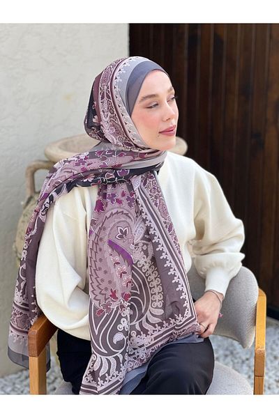 Modakaşmir Meknes Pattern Lina Shawl
