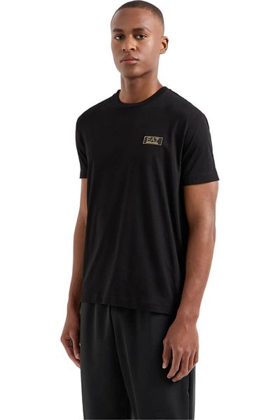 Emporio Armani Tricou Emporio Armani EA7 Gold Label Logo Mic - AF10170-7M000021-UC001