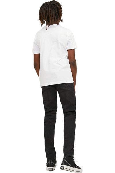 Jack & Jones Tricou JACK &JONES Corp Logo Play JNR - 12237411-Alb