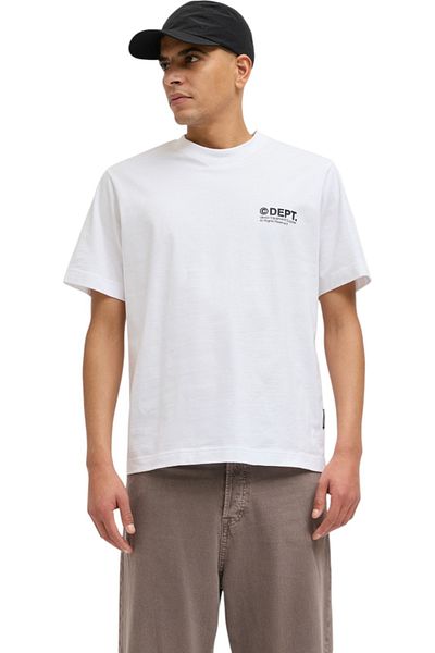 Jack & Jones Tricou JACK &JONES Dynamic Dust - 12273867-Bright White