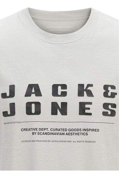 Jack & Jones Tricou JACK &JONES Recharge Front Branding JNR - 12274730-Marmură lila