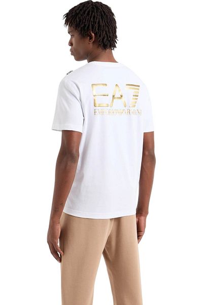 Emporio Armani Tricou Emporio Armani EA7 Logo Series Spate Logo Oversize - PJFFZ-6DPT06-1100