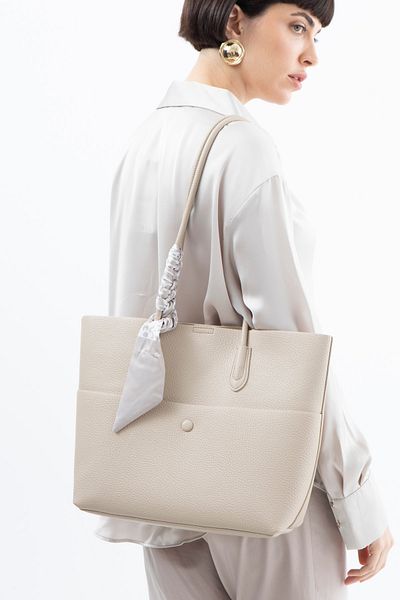 Matthew Cox Women's Shoulder Bag Stone Byn2362