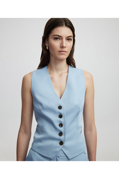 İpekyol Flannel Pocket Vest