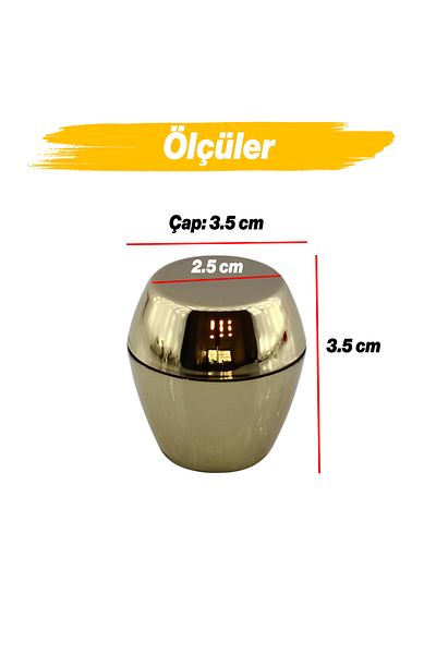 Badem10 10 buc. Buton cu mercur Mobilier din aur Sertar de bucătărie Dulap dulap Mânere aurii cu o singură șurub