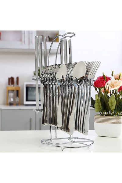 ROYALFORD RF7009 24Pcs Cutlery Set - Premium Stainless Steel