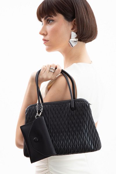 Matthew Cox WOMEN HANDBAG BLACK BYN2252