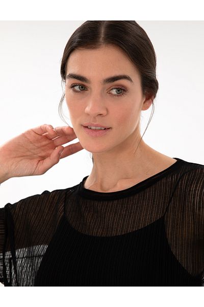 Pierre Cardin Black Oversize Sweater 50305604 -Vr046