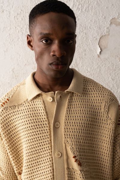 GIESTO ΠΛΕΚΤΟ ΜΠΕΖ ΠΟΥΚΑΜΙΣΟ ΜΕ ΣΧΕΔΙΟ ΣΑΛΙ