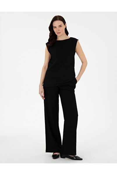 Pierre Cardin Black Regular Fit Blouse 50301168 -Vr046