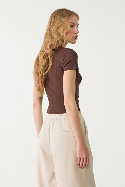 Stradivarius Slim fit basic t-shirt