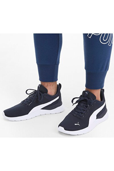 Puma Anzarun Lite حذاء كاجوال رجالي باللون الأزرق الداكن