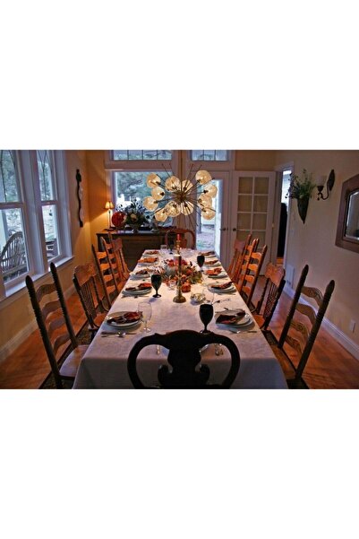 Avonni Avonnı Av-60212-12e Eskitme Kaplama Modern Avize, G9, Metal, Cam, 70cm