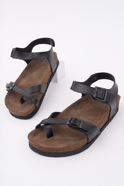 MUGGO Sandale Flip Flops pentru femei BLAUS cu curea reglabilă