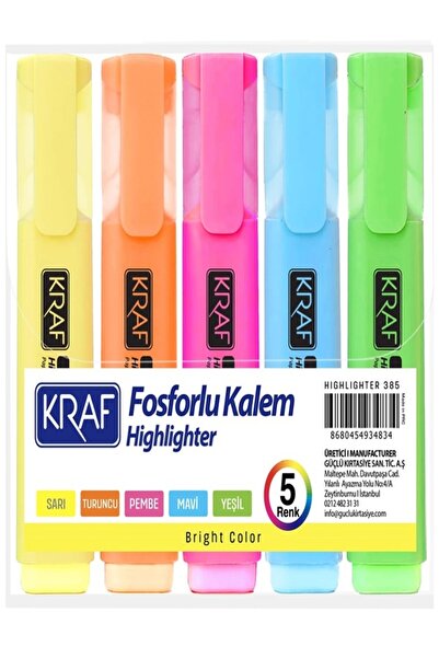 KRAF FOSFORLU KALEM 385-5 5 LI