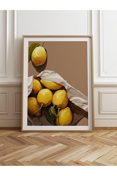 HOMEPACK Μονό Ξύλινο Πλαίσιο Πίνακας Μονοκόμματης Αφίσας TK/963