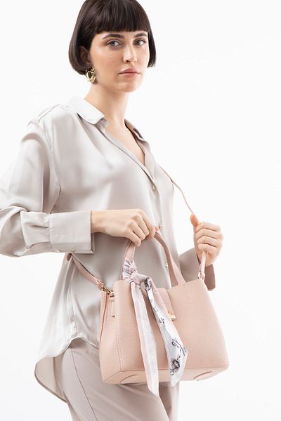 Matthew Cox   Cheese Pink Hand Bag Byn2341
