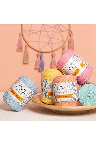 Hangora Loren Cotton Macrame Orange - R096 - 34370