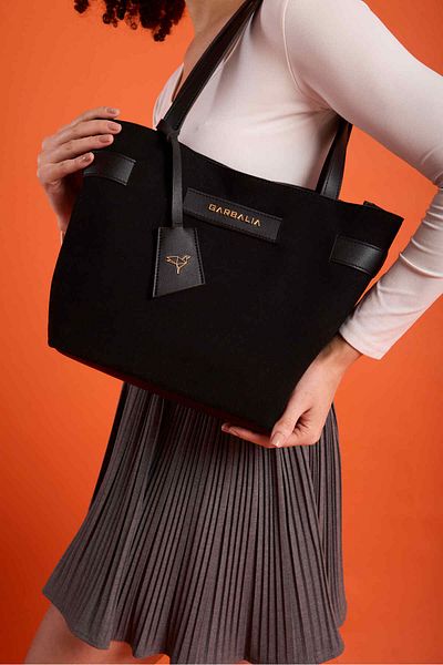 Garbalia Suede Leather Palermo Women's Magnet Top Closure Bag (36 cm X 25 cm)