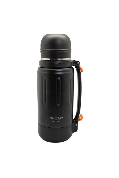 Shotay Durabilen Black 1500ml Steel Thermos Flask