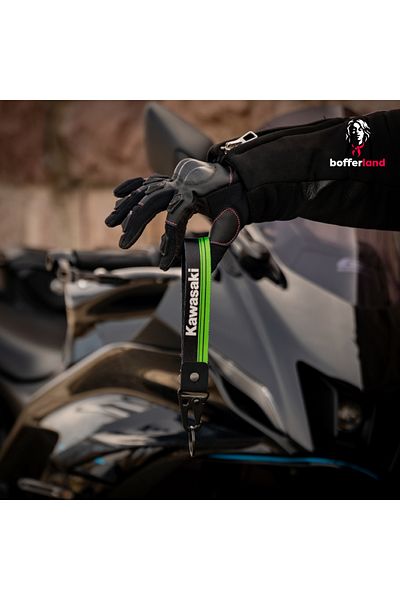 bofferland Ride Tag Motorcycle Automobile Fabric Hook Keychain 14