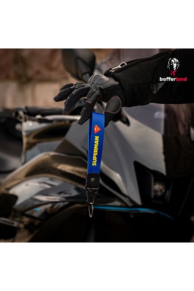 bofferland Ride Tag Motorcycle Automobile Fabric Hook Keychain 53