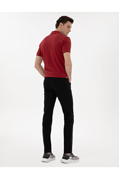 Pierre Cardin Siyah Straight Fit Jean Pantolon 50302662-VR046
