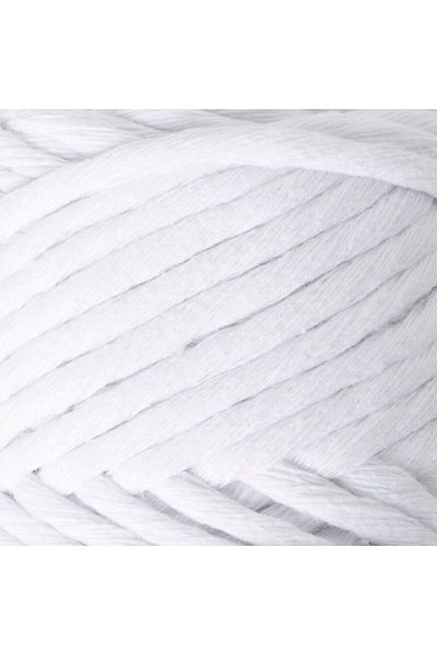 SAVA HOME COLLECTİON La Mia Boho White Twist Macrame Rope - L001 - 33994