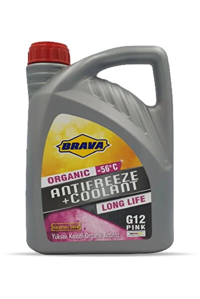 Brava ORGANİK 1,5 LT G-12 ANTİFRİZ PEMBE -56°C