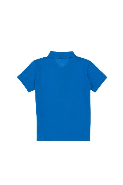 U.S. Polo Assn. Tricou Kobalt Basic pentru băieți cu gât polo 50298049-VR077
