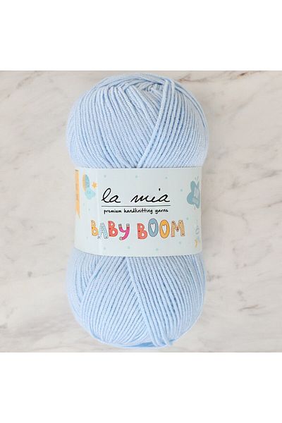 SAVA HOME COLLECTİON La Mia Baby Boom Baby Mavi El Örgü İpi - 544 - 34144
