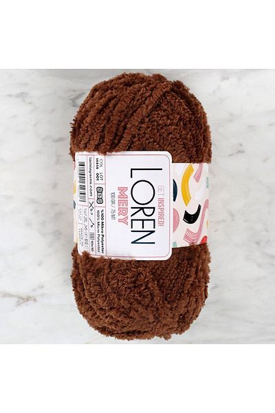 SAVA HOME COLLECTİON Loren Mery Brown Πλεκτό Σχοινί Χειρός - M414 - 34320