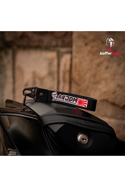 bofferland Ride Tag Motorcycle Automobile Fabric Hook Keychain 13