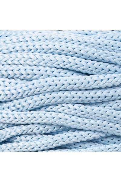 SAVA HOME COLLECTİON Loren XL Macrame Baby Blue Πλεκτό Χειροποίητο Σχοινί - R051 - 33718