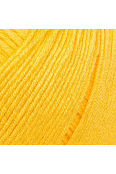 SAVA HOME COLLECTİON Прежда за ръчно плетене La Mia Mercerized Cotton Mustard Yellow - 181 - 33583