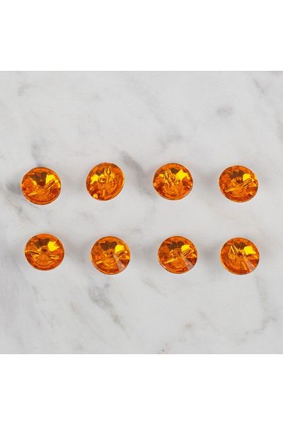 BulutRetail Loren Crafts Orange 8 Li Button - 205