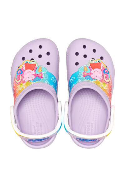 Crocs Cls Fl Iam Peppa Pig Bebek Mor Terlik
