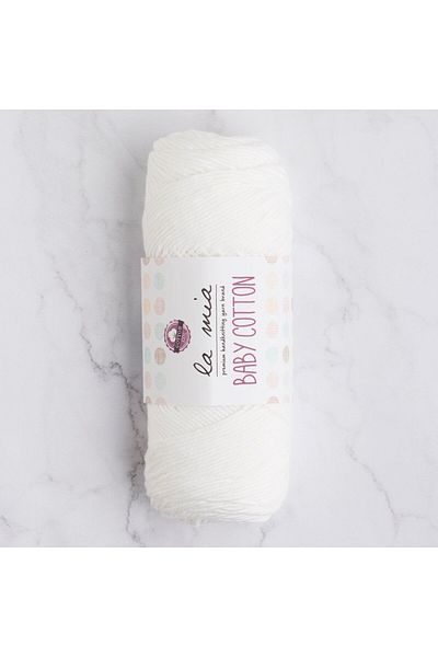 SAVA HOME COLLECTİON La Mia Baby Cotton White Πλεκτό Νήμα Χειροποίητο - L001 - 33628