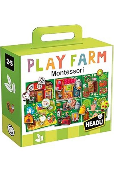 Headu Play Farm Montessori (2-5 Years) Mu23608 Star Collectionbuy 1051353 |   Intelligence Developer