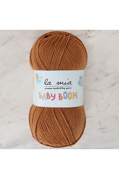 SAVA HOME COLLECTİON La Mia Baby Boom Brown Πλεκτό Χειροποίητο Σχοινί - 885 - 34459