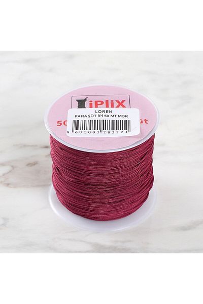 SAVA HOME COLLECTİON Μωβ Loren Parachute Rope - 100 m