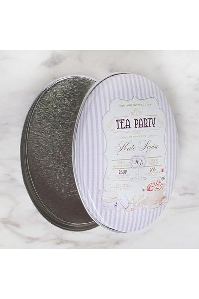 Tahtakale Toptancısı Loren Metal Storage Box Oval