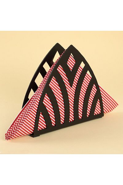 SAVA HOME COLLECTİON Метална поставка за салфетки Loren Home Dom, черна