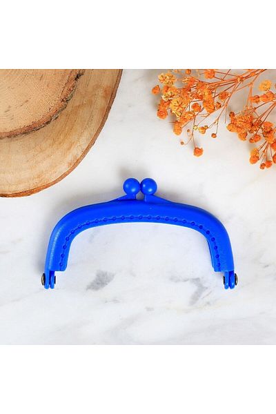 SAVA HOME COLLECTİON Clip pentru portofel din plastic Saks Blue Loren