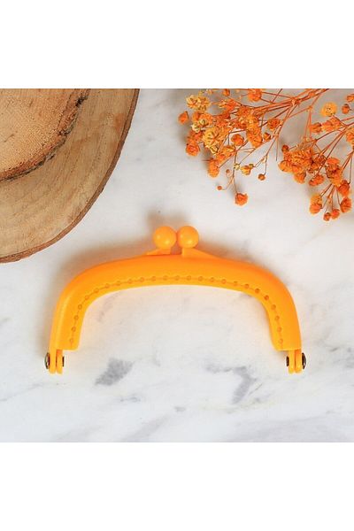 SAVA HOME COLLECTİON Κλιπ πορτοφολιού Loren Plastic-Κίτρινο