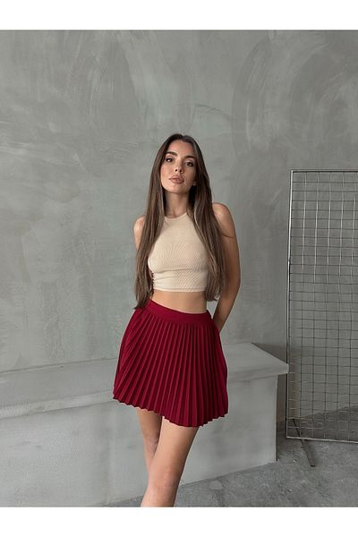 HASYAMORE MINI FUSTA FEMEIE MINI FUSTA PREMIUM PLISATA