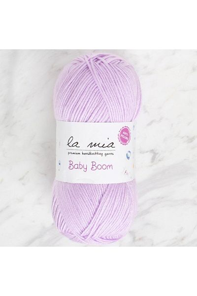 SAVA HOME COLLECTİON La Mia Baby Boom Lila El Örgü İpi - 259 - 34121