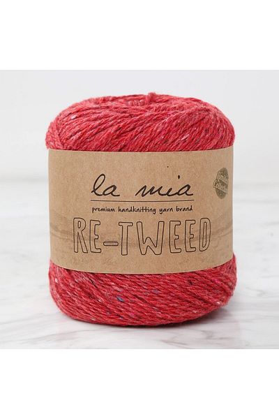 SAVA HOME COLLECTİON La Mia Re-Tweed Red Melange Πλεκτό Κλωστή - L165