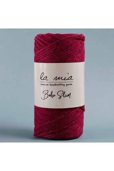 SİMYA TİCARET La Mia Boho Slim Claret Red Πλεκτό Κλωστή -L065 - 34200