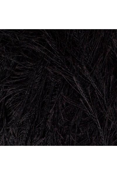 SAVA HOME COLLECTİON Loren Furry Μαύρο Πλεκτό Χέρι - RF1001 - 34066